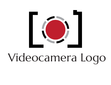 abstract camera logo