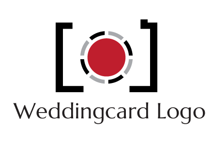 abstract camera logo