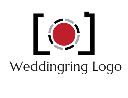 abstract camera logo
