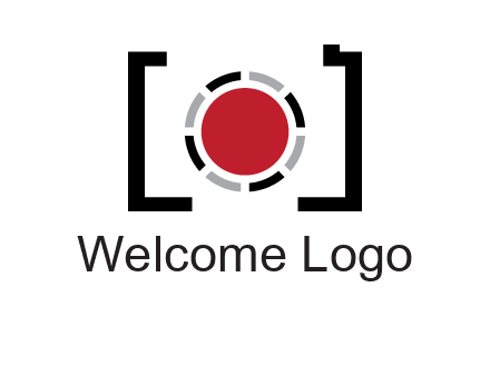abstract camera logo