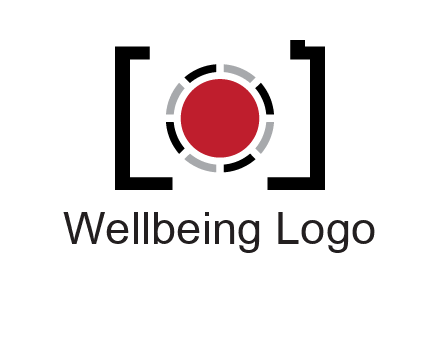 abstract camera logo