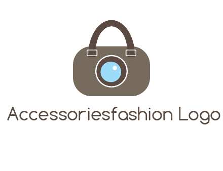 camera lens merged with beg logo
