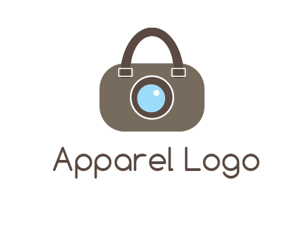 camera lens merged with beg logo