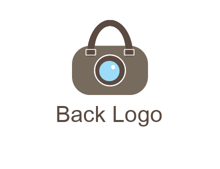 camera lens merged with beg logo