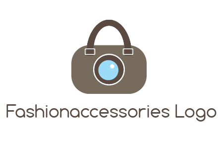 camera lens merged with beg logo