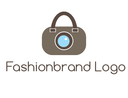 camera lens merged with beg logo