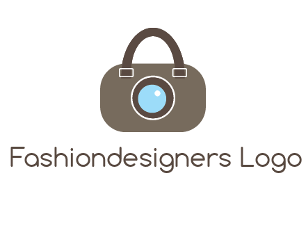 camera lens merged with beg logo