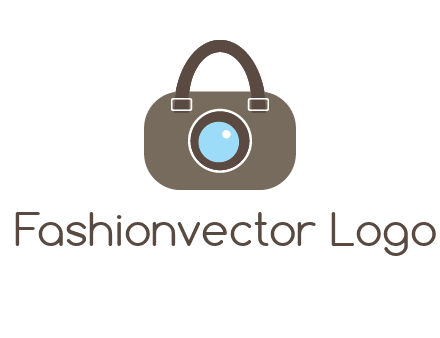 camera lens merged with beg logo