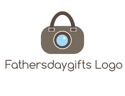 camera lens merged with beg logo