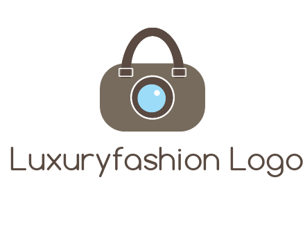 camera lens merged with beg logo