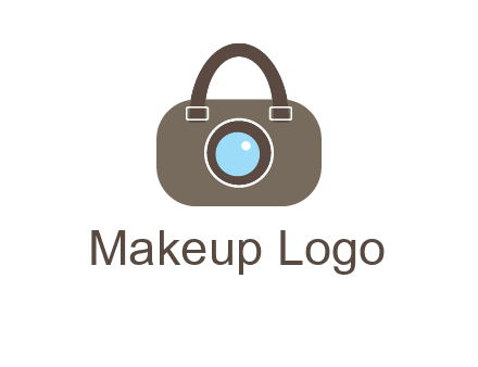 camera lens merged with beg logo