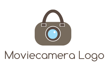 camera lens merged with beg logo