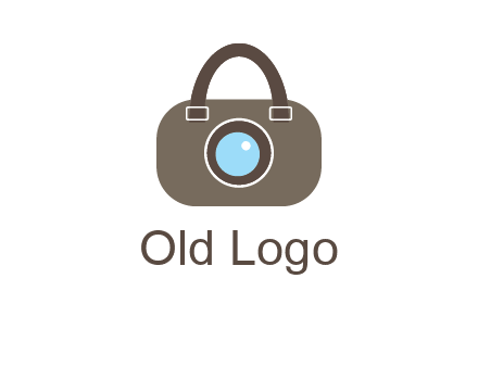 camera lens merged with beg logo