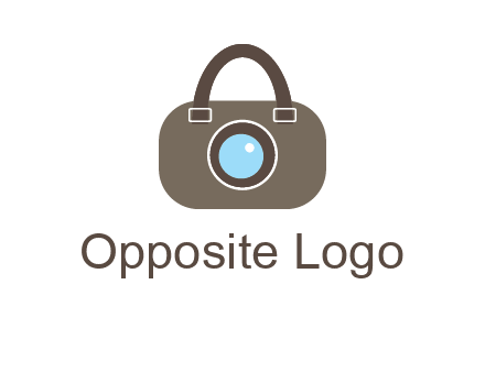 camera lens merged with beg logo