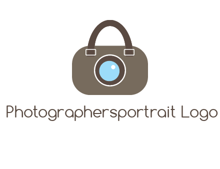 camera lens merged with beg logo