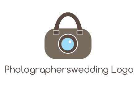 camera lens merged with beg logo