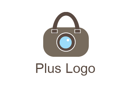 camera lens merged with beg logo