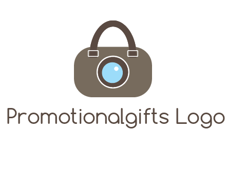 camera lens merged with beg logo