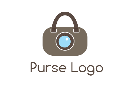 camera lens merged with beg logo