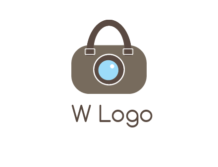 camera lens merged with beg logo