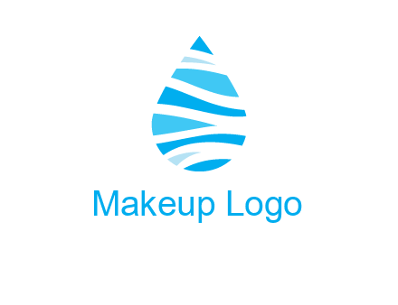 abstract water drop icon