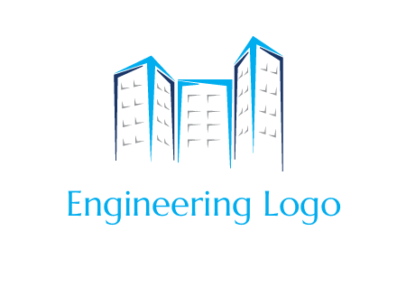 abstract building logo