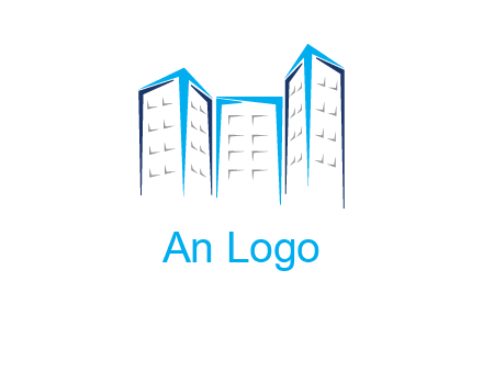 abstract building logo