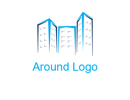abstract building logo