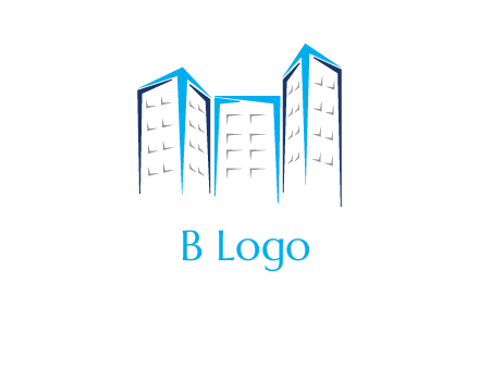 abstract building logo