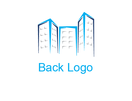 abstract building logo