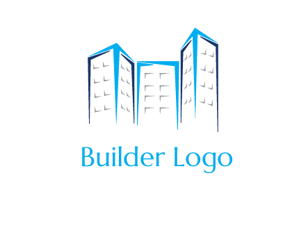 abstract building logo