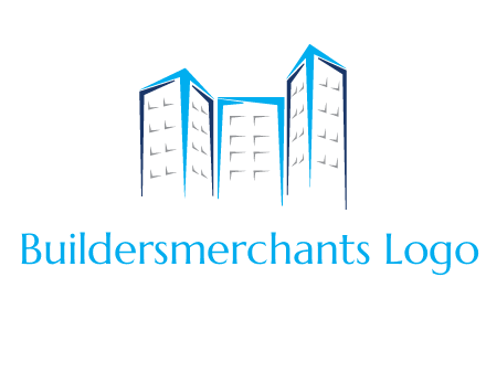 abstract building logo