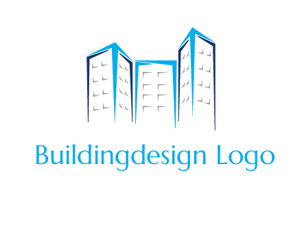 abstract building logo