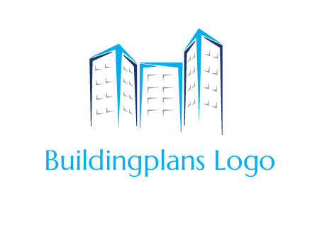 abstract building logo