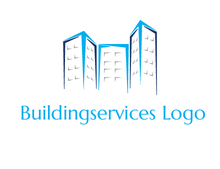 abstract building logo