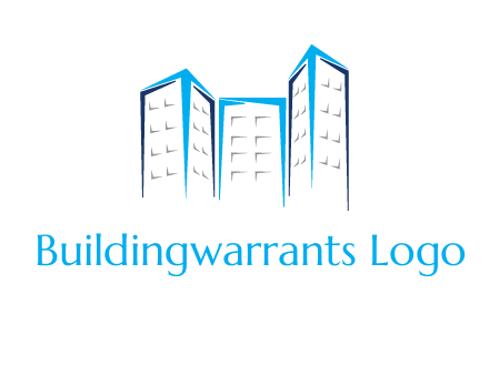 abstract building logo