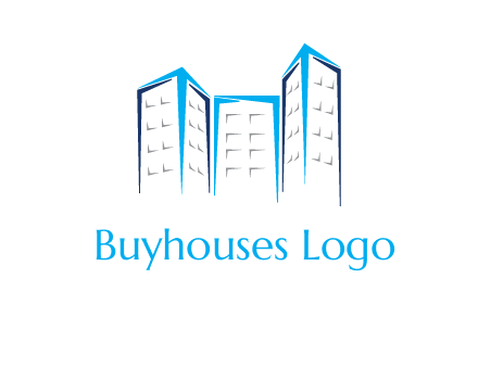 abstract building logo