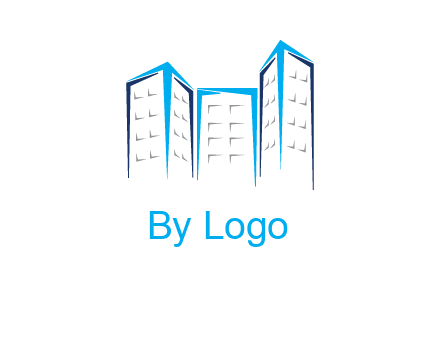 abstract building logo