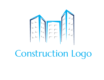 abstract building logo