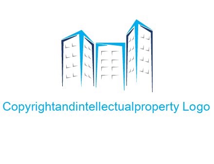 abstract building logo