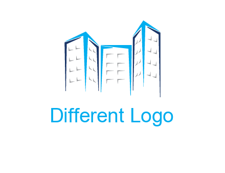 abstract building logo