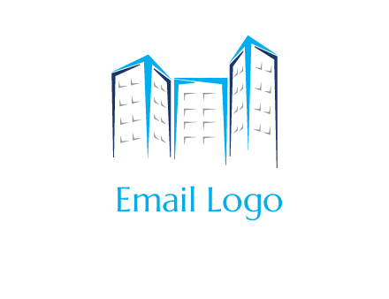 abstract building logo