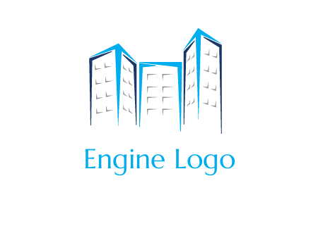 abstract building logo