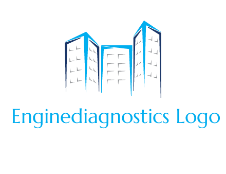 abstract building logo