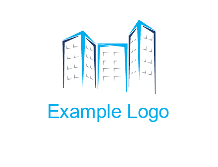 abstract building logo