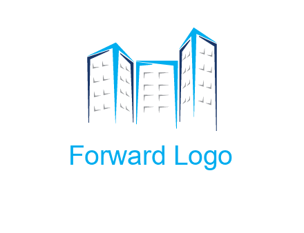 abstract building logo