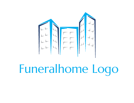 abstract building logo