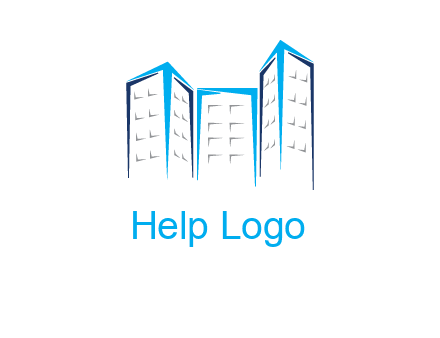 abstract building logo