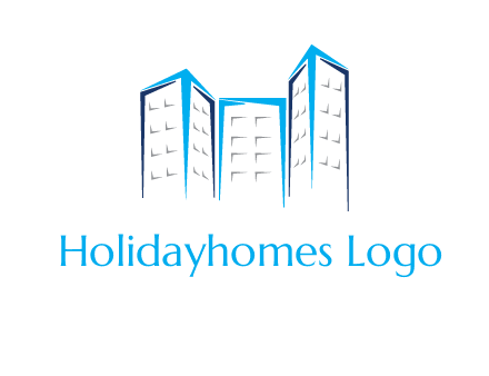 abstract building logo
