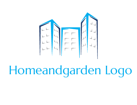 abstract building logo